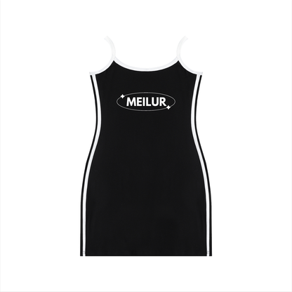 Women's Color Block Mini Dress